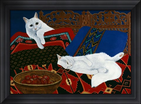 Framed Pamuk And Pomegranates Print