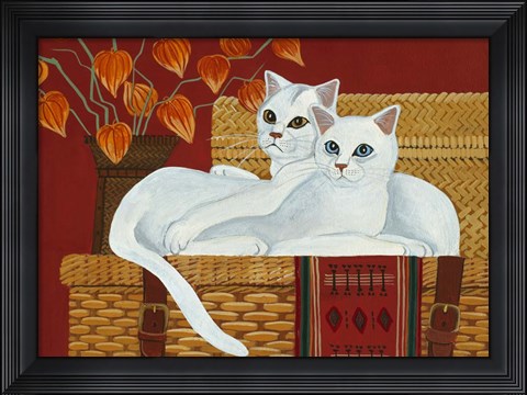 Framed Smudge And Ellie Print