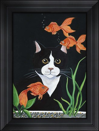 Framed Oscar Mesmerized Print