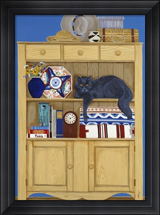 Framed Burger In A Favorite Spot Print