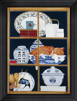 Framed Getting Away From It All Print