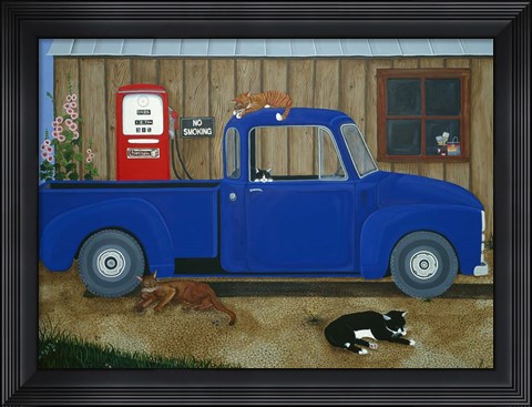 Framed Its Ours For The Weekend Print