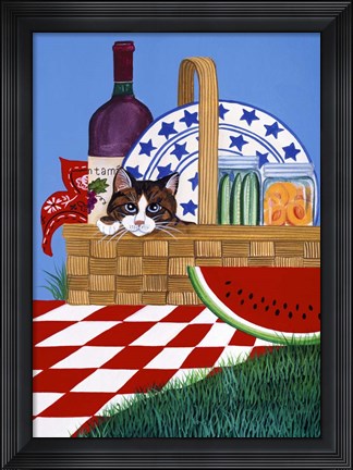 Framed Picnic Print
