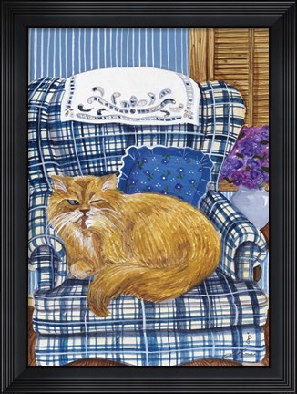 Framed Favorite Chair Print