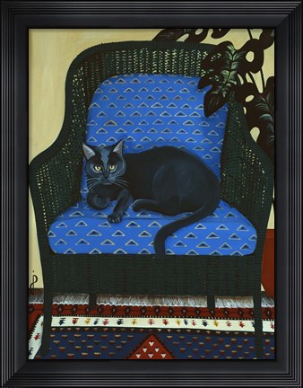 Framed Comfy Chair Print