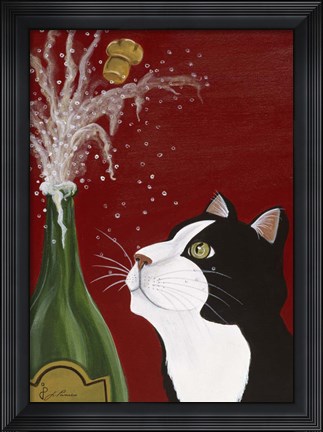 Framed Happy New Year Print