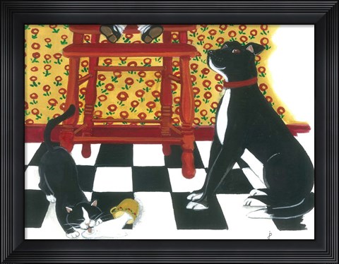 Framed High Chair Print