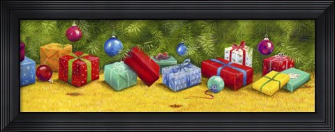 Framed Christmas Border 1 Print