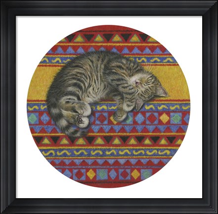 Framed Comfortable Spot Print