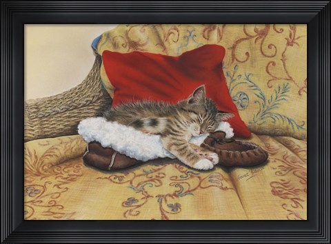 Framed Comfy Slipper Print