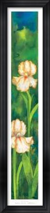 Framed Iris in Fiore Print