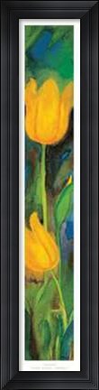 Framed Tulipani Gialli Print