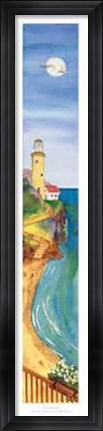 Framed Vista Sul Faro Print