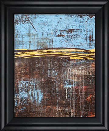 Framed Lithosphere XXIX  canvas 2 Print