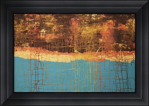 Framed Electrical Charge XII Print