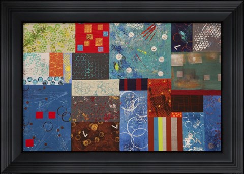 Framed Elements XVI Print