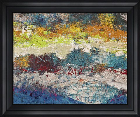 Framed Mountain Trek Print