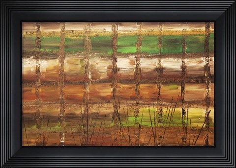 Framed Window Panes Print