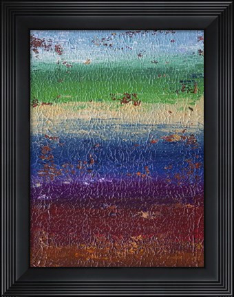 Framed Side of the Moon - Canvas II Print