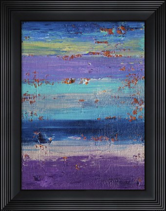 Framed Side of the Moon - Canvas 1V Print