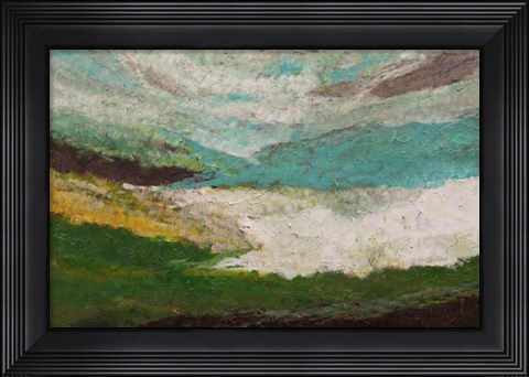 Framed Coastal Viewpoint II Print