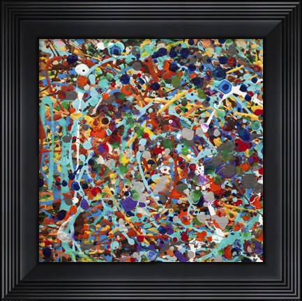 Framed Spin 2 - Canvas 3 Print