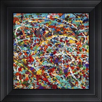 Framed Spin 2 - Canvas 4 Print