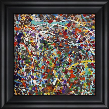 Framed Spin 2 - Canvas 5 Print