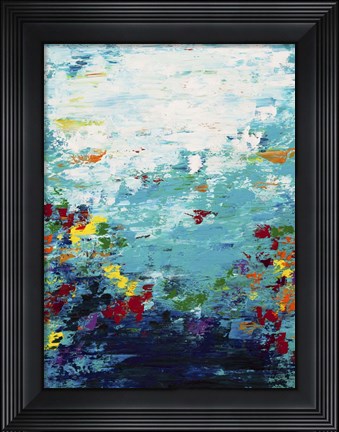 Framed Color Garden 3 Print