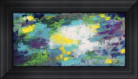 Framed Jardin de Elsie Print