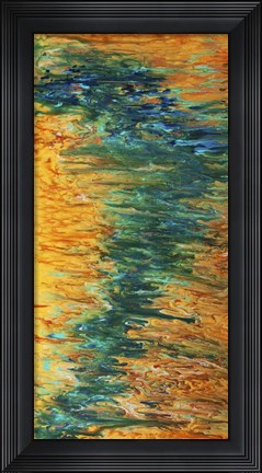 Framed Liquid Energy 19 Print