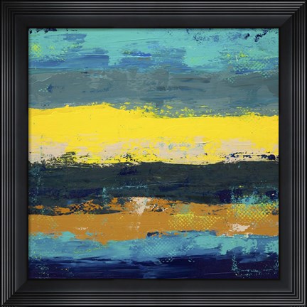 Framed Lithosphere 93 - Canvas 1 Print