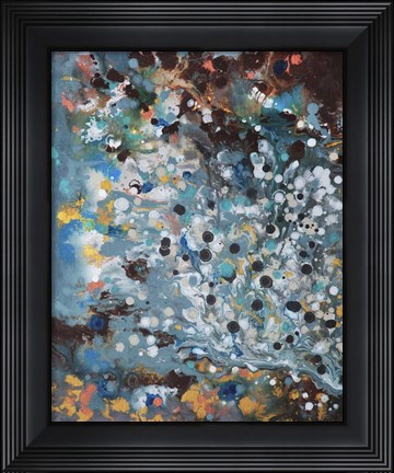 Framed Modern Universe 2 - Canvas 1 Print