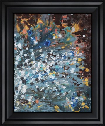 Framed Modern Universe 2 - Canvas 2 Print