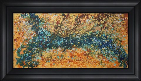 Framed Liquid Energy 20 Print