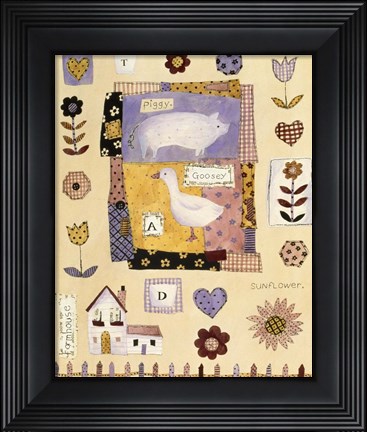 Framed On the Farm Print