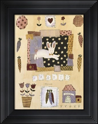 Framed Rabbit Print