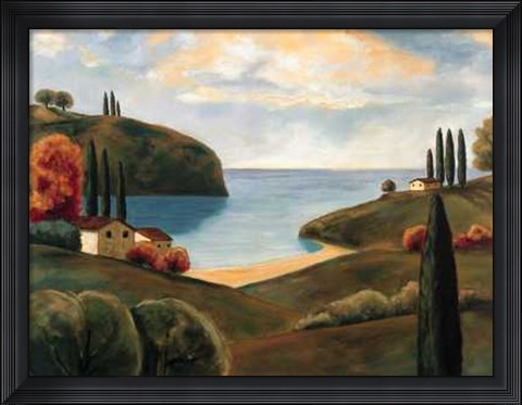 Framed Bay View I Print