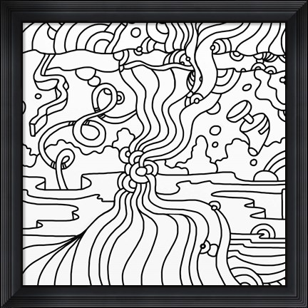 Framed Mambo 216B Print