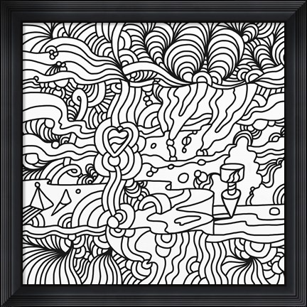 Framed Mambo 216C Print