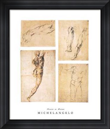Framed Studio di Figure Print