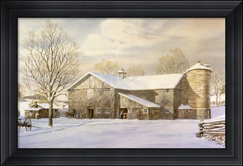 Framed Men Return Print