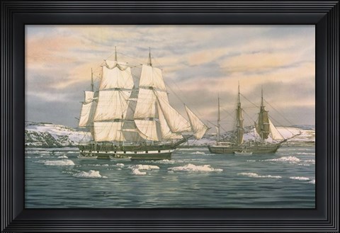 Framed Whaling Station Print