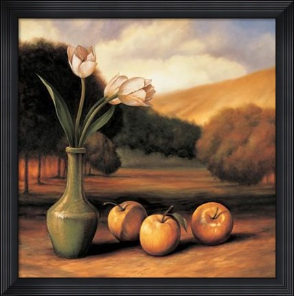 Framed Apple Landscape Print