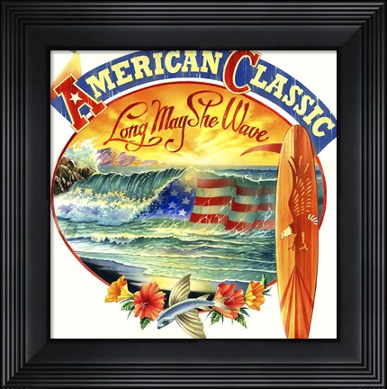 Framed American Classic Print