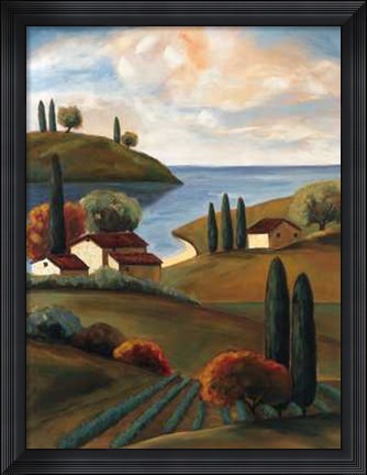 Framed Bayside I Print