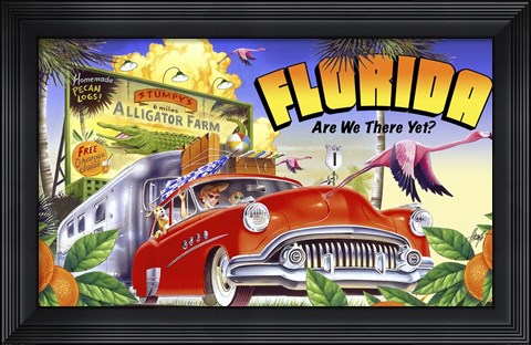 Framed Road Trip Print