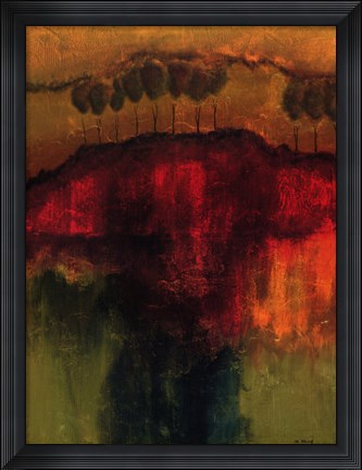 Framed On Top of it All II Print