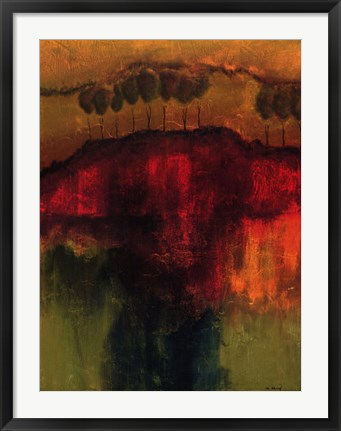 Framed On Top of it All II Print