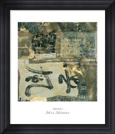 Framed Asian Visions II Print